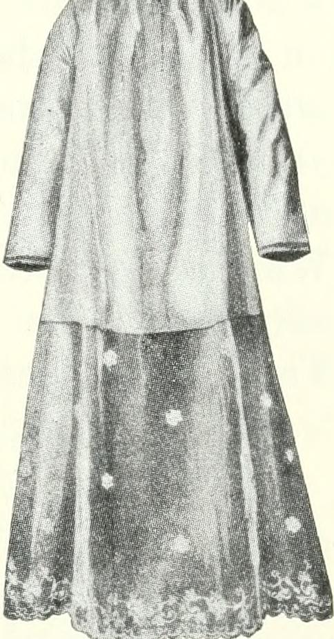 Illustration de l'aube liturgique blanche